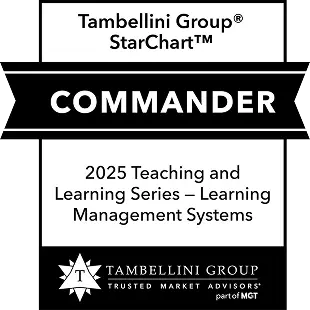 Blackboard named a Commander in the Tambellini StarChart™: 2025 Teaching and Learning Series — Learning Management Systems